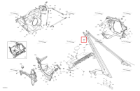 Глубокий чёрный левый задний Diagonal поперечный Member Ski-Doo Expedition LE 900 ACE Turbo (2026) (518336888)