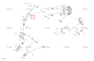 Оранжевый Crush правый верхний подвески рычаг Included 20 to 20 a Can-Am 706204603