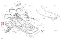COSMETIC ASS модель цвет белый включает 30 Sea-Doo RXP (2016) (291004418)