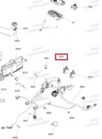 515178462 Переключатель режимов подогрева Ski-Doo G4 515177917