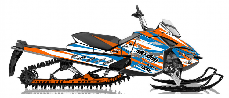 Наклейки для снегоходов Ski-Doo XM XP  Polaris RMK AXYS