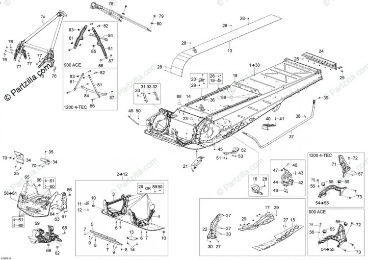 518328841 Черная рамка. включает в себя 1 TO 30, MODEL1200 4TEC