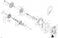 417224153 Ролик вариатора Ski-Doo
