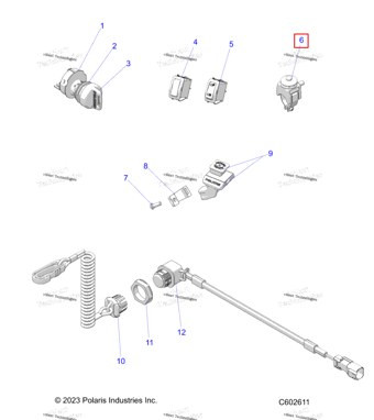 4017591 E / R MOMENTARY выключатель REVERSE