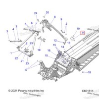 5262012 Кронштейн опора носок STOP