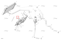 Охлаждения вентилятор Can-Am Outlander 4x4 DPS 700 (2025) (715009561)