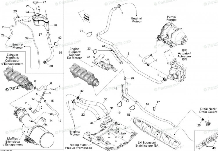 276000237 BOYAU FORME    *HOSE-MOLDED  Трубка