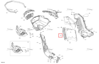 Acoustic панель Ski-Doo Summit X 850 E-TEC Turbo R (2026) (502008754)