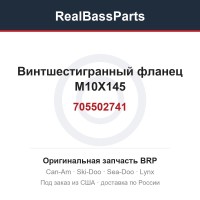 705502741 Винтшестигранный фланец M10X145
