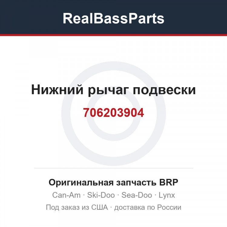 706203904 Нижний рычаг подвески