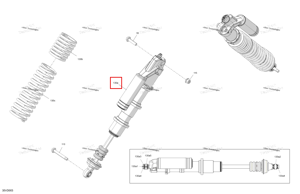Передний амортизатор a to 130 a5 Can-Am 706204163