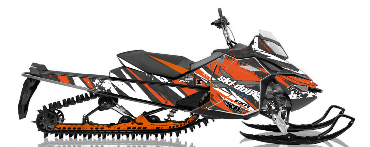 Наклейки для снегоходов Ski-Doo XM XP  Polaris RMK AXYS