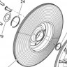417127366 Щека вариатора Ski-Doo подвижная (417127231 417127317 417126955 417126961 417127659 417127660)