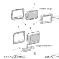 5262033 GPS кронштейн модель W / GPS