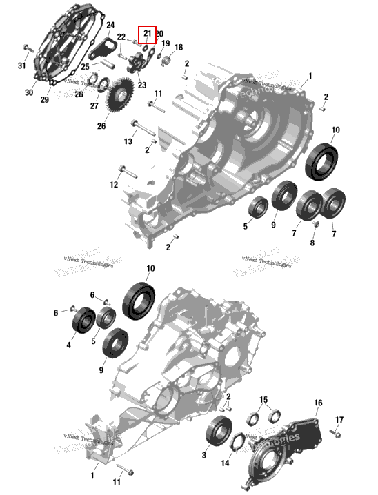 Шайба 6.2 / 18/2 Can-Am Commander MAX 1000R EFI XT (2024) (420827303)