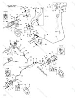 232531423 Эластичный шестигранник. орех M3