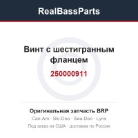 250000911 Винт с шестигранным фланцем