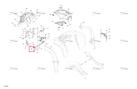 Sectinal Bent трубка Can-Am Renegade 4x4 STD 850 EFI (2018) (705016642)