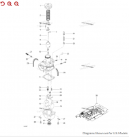 605619004 Карбюратор 550 Ski-Doo