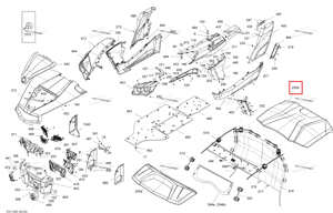 MID ROOF комплект Can-Am 705005670