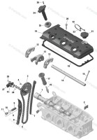 420854594 ARBRE CULBUTEUR*ROCKER-ARM SHAFT  Вал рокерный