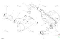 Резонатор в сборе Sea-Doo Spark (2016) (274001488)
