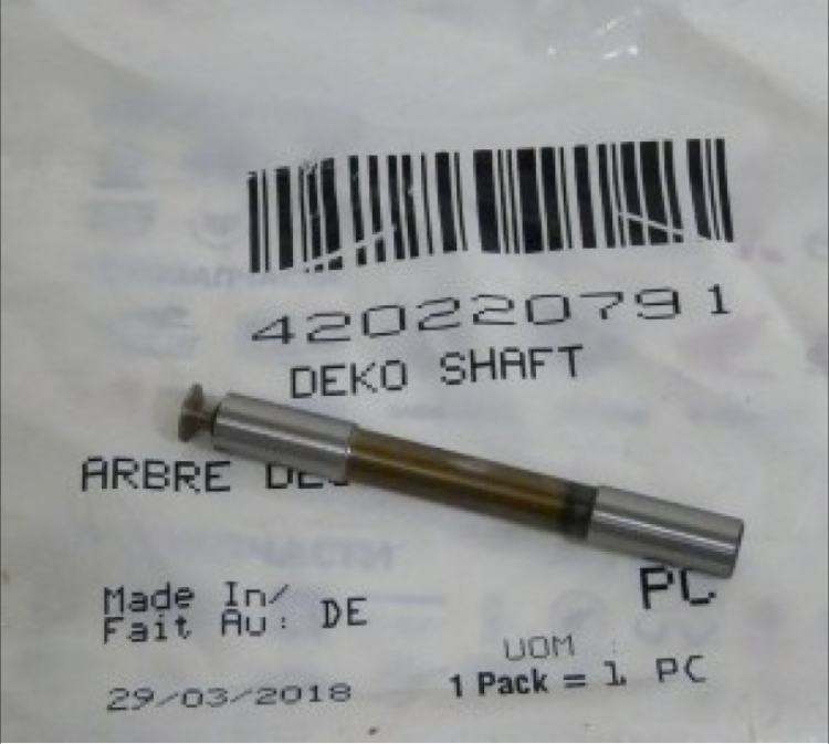 420220790 Вал декомпрессора Ski-Doo 420220790 (Снято с производства)