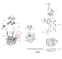 3610212 Маслосъемный колпачок 1 шт для квадроциклов Polaris SPORTSMAN 570 / RZR 900/1000 3610199