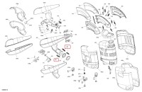 514056058 Пружина крепления глушителя двигателя для снегоходов Ski-Doo SUMMIT G5 850 E-TEC Turbo R