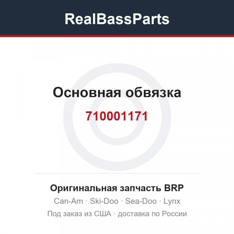 710001171 Основная обвязка