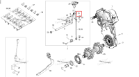 Shifter рычаг Ski-Doo Expedition TUV 600 H.O. SDI REV-XU (2009) (504152831)