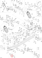 Резиновый упор Ski-Doo Expedition TUV V800 4-TEC (2009) (M5448216)