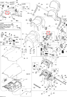 Heated Element Ski-Doo GTX LE 1200 4-TEC (2009) (515176768)