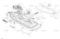 Carpet двигатель 260 HP Sea-Doo RXT (2016) (291004300)