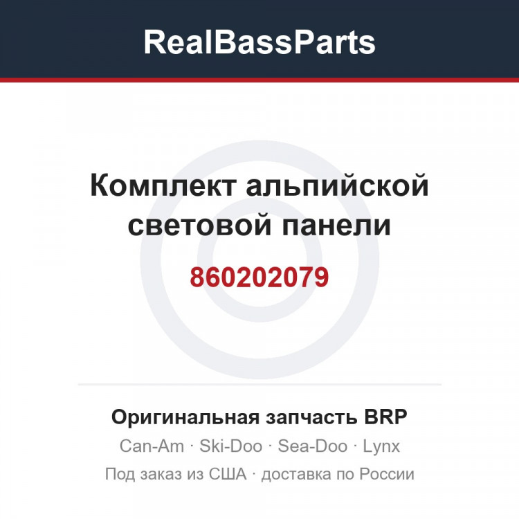 860202079 Комплект альпийской световой панели