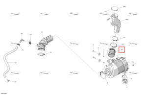 Adapteur Can-Am 706600425