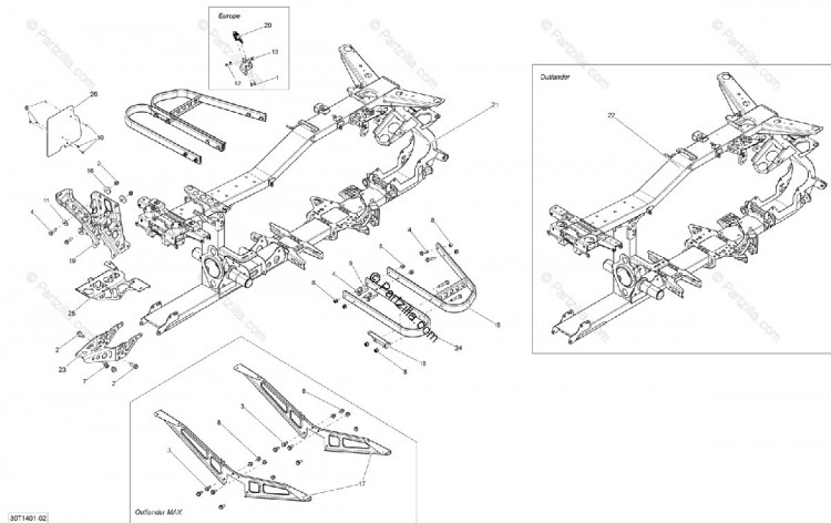 705203842 MONTANT ARR    *SUPPORT REAR 