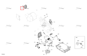 Охлаждения насос Ski-Doo 709201048