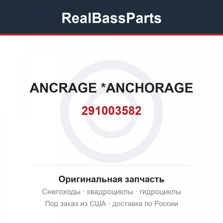 291003582 ANCRAGE        *ANCHORAGE