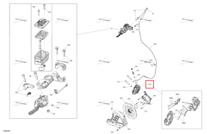 Тормоз суппорт c Ski-Doo 507032723
