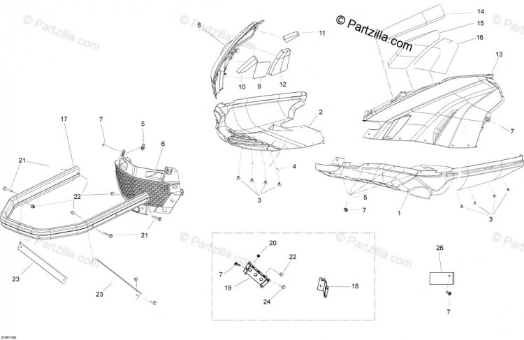 502007139 Front Grill