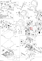 Heated liner жгут Ski-Doo GTX LE 1200 4-TEC (2009) (515176654)