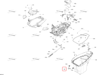 Амортизатор основание Sea-Doo RXT 300 (2018) (269502282)