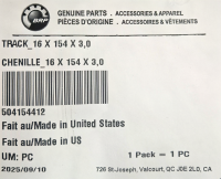 504154412 Гусеница Ski-Doo 154x16x3.0x3.5 