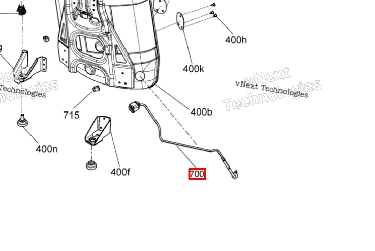 514055884 Датчик температуры выхлопных газов Ski-Doo