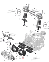 Саморез M5 × 20 Ski-Doo Expedition 850 E-TEC SE (2024) (420841556)
