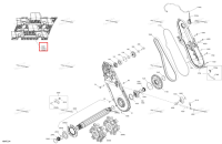 Гусеница 16 × 165 × 3,0 включает 3200 to 3200 b Ski-Doo Summit Adrenaline Enduro 850 E-TEC (2026) (504154416)
