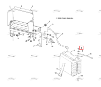 Болт BATT комплект длинный Polaris Widetrak LX (2006) (2200360)