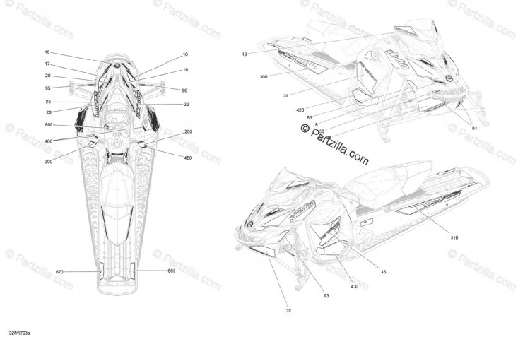 516007909 Наклейка на панель XRS с правой стороны, оранжевая. модель оранжевого цвета