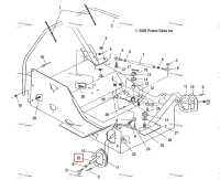 Рулевая тяга Polaris Widetrak LX (2006) (5020878)